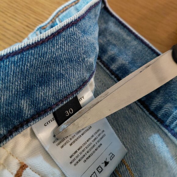 Citizens of Humanity Emerson Jeans Distressed Light Wash Size 30 - Picture 8 of 11